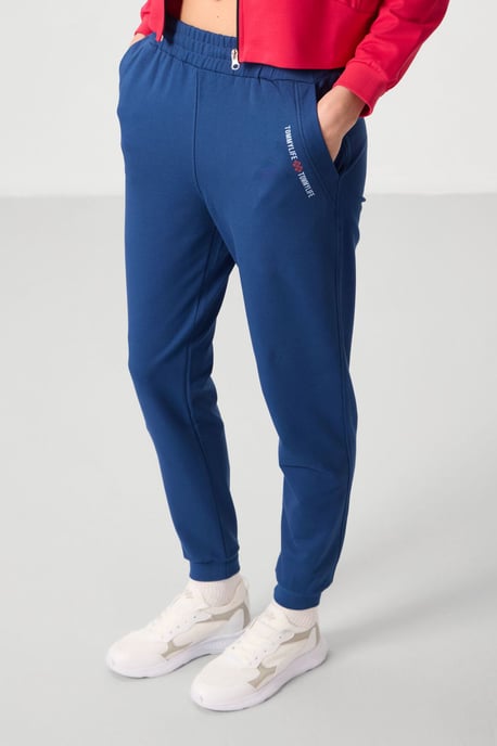 Overmaatse Hoodie Met Rits En Broek Set - Image 2