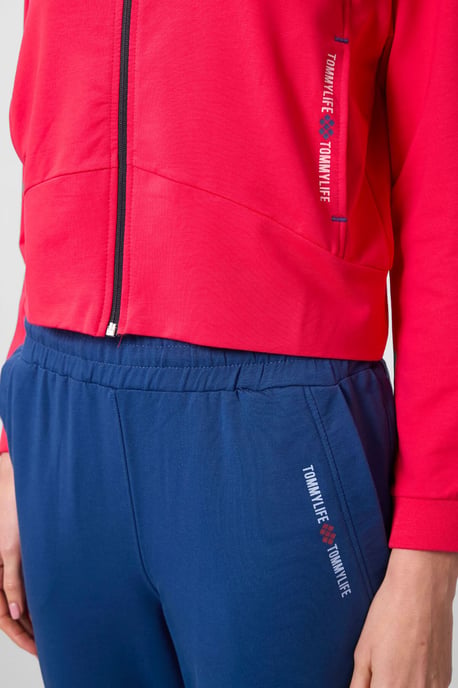 Overmaatse Hoodie Met Rits En Broek Set - Image 4