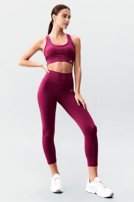 Mouwloze Sportset Met Leggings - Image 3