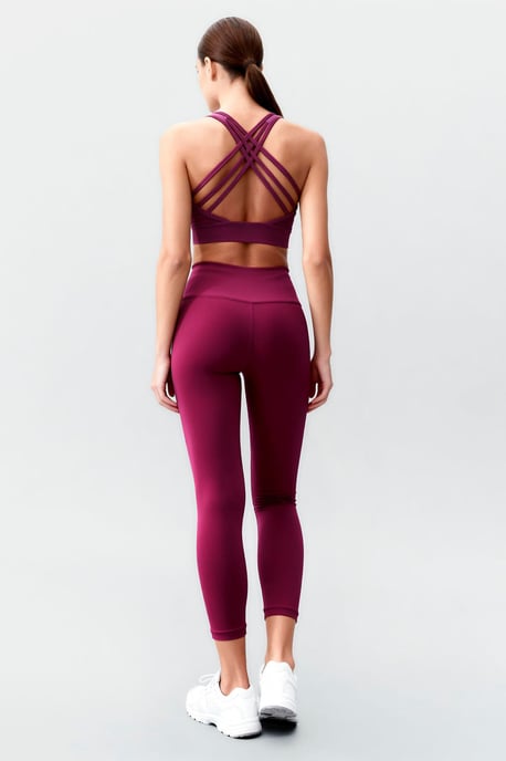 Mouwloze Sportset Met Leggings - Image 6