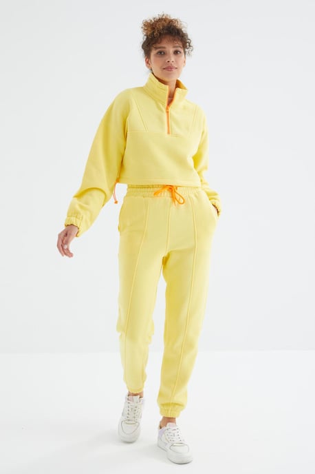Oversized Fleece Sweatshirt en Broek Set - Image 1