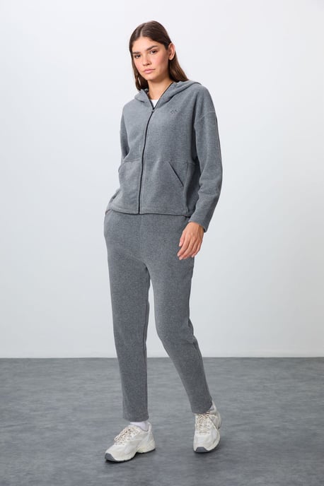 Oversized Hoodie trainingspak met rits - Image 1