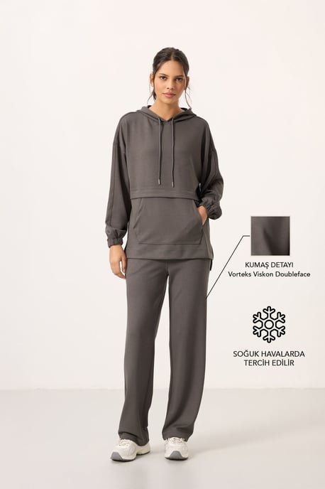 Oversized Hoody en Brede Pantalon Set - Image 6