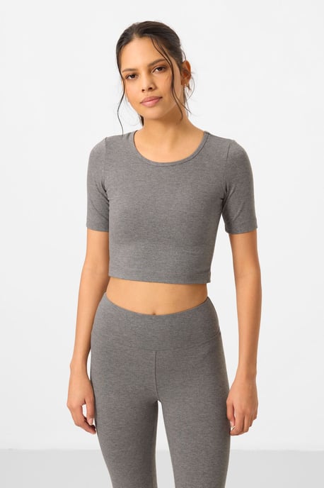 Dames Katoenen Slim-fit Actieve Set - Image 6