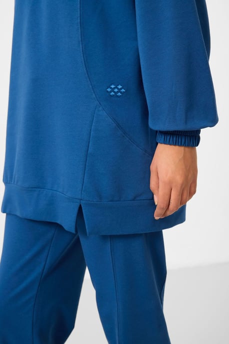 Oversized Fleece Sweatshirt en Broek Set - Image 4