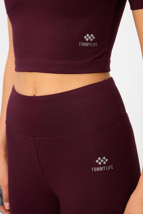 Dames Katoenen Slim-fit Actieve Set - Image 3