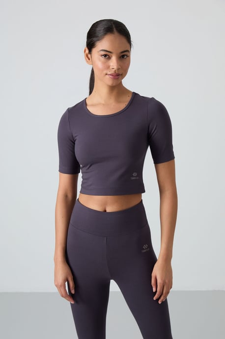 Dames Katoenen Slim-fit Actieve Set - Image 2