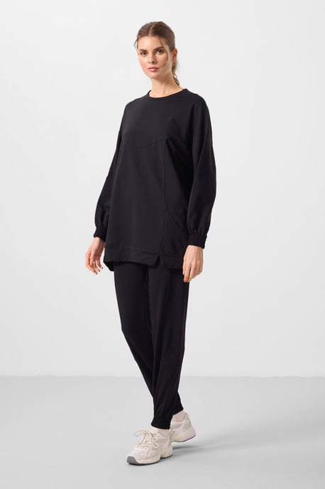 Overmaat Fleece Sweatshirt en Broek Set - Image 1