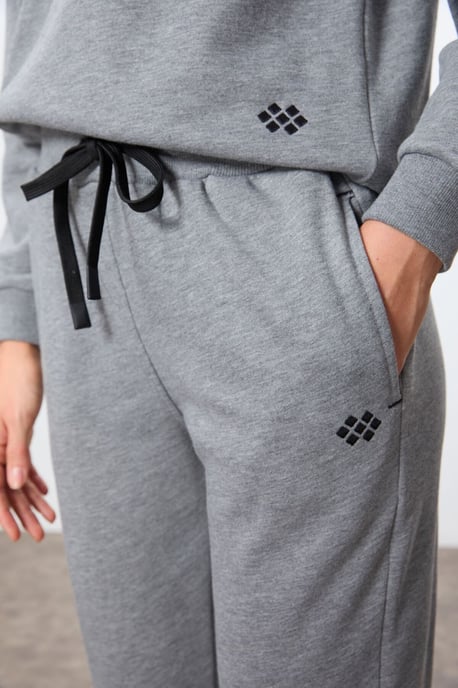 Oversized Katoenen-Polyester Sweater en Broek Set - Image 5