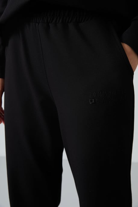 Oversized Sweatshirt en Broek met Elastische Tailleband Set - Image 4