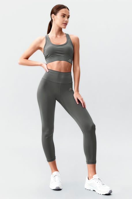 Mouwloze Sportset met Leggings - Image 1