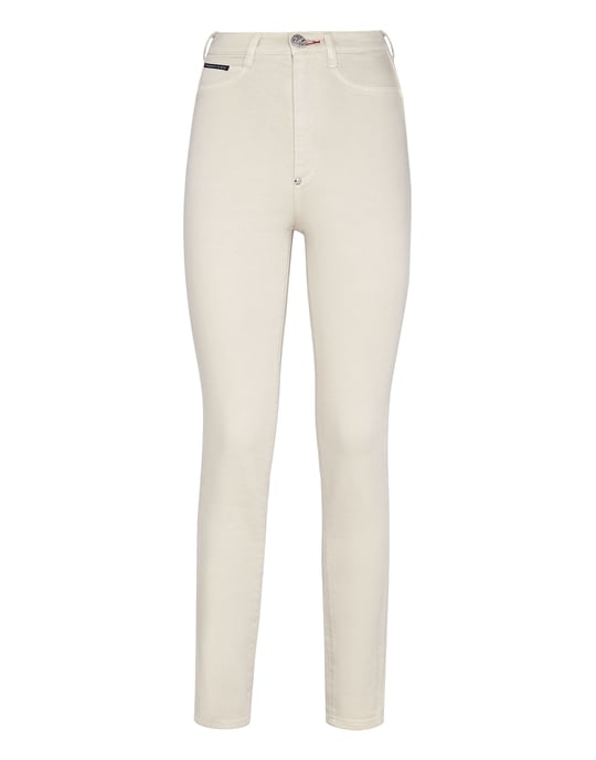 Super Hoge Taille Jegging Iconic Plein - Image 1