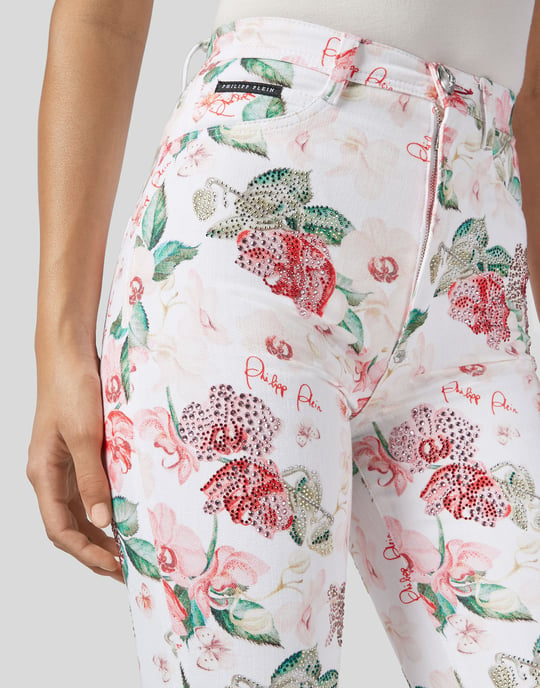 Super High Waist Jegging Flowers - Image 3