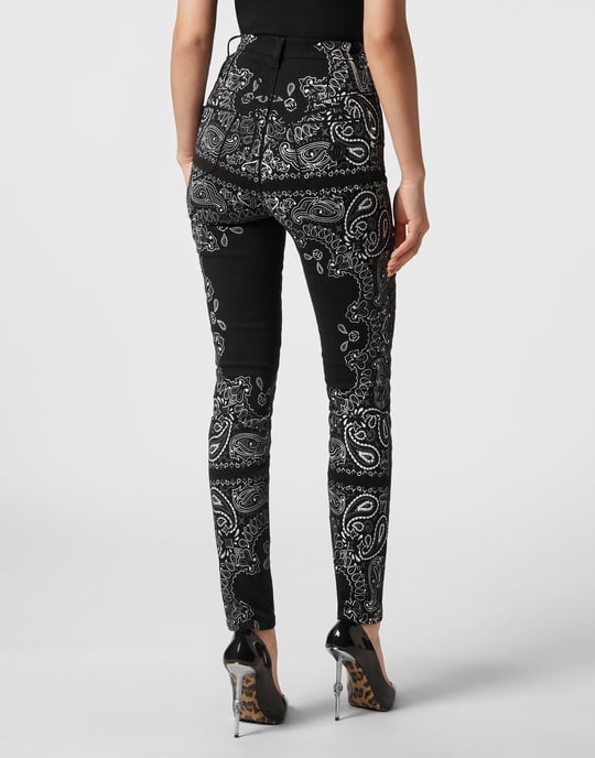 Super Hoge Taille Jegging Paisley - Image 5