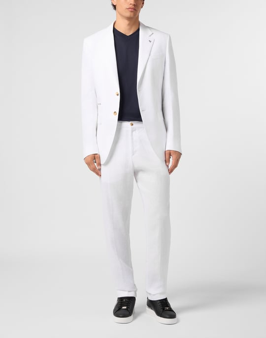 Linen Jogging Trousers - Image 4