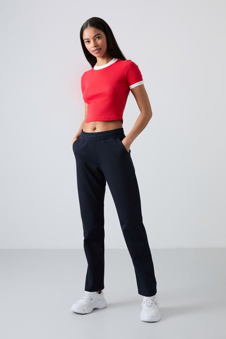 Vrouwen Rechttoe-Rechtaan Fleece Sweatpants - Image 1