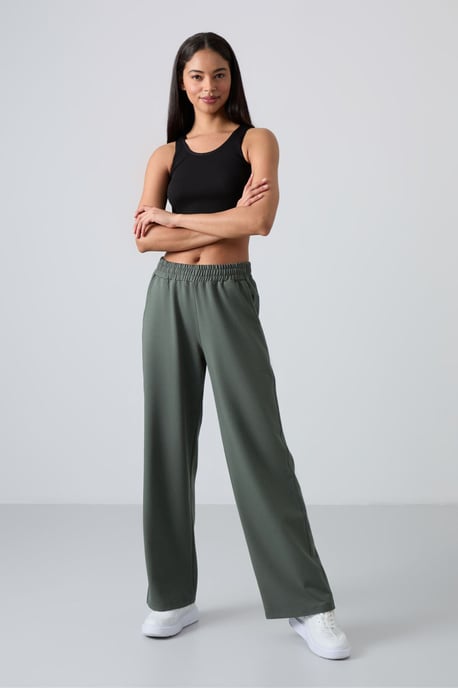 Wijde Enkel Sweatpants met Trekkoord - Image 4