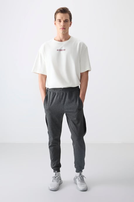 Heren Fleece Trainingsbroek Regular Fit - Image 4