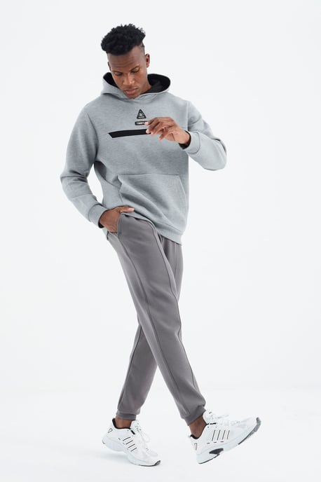 Heren Regular-Fit 3-Draad Fleece Trainingsbroek - Image 1