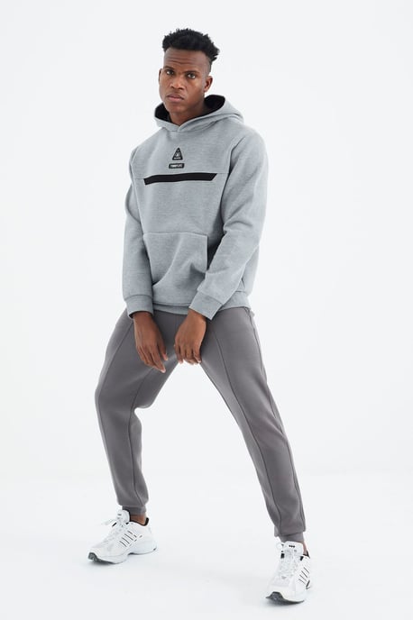 Heren Regular-Fit 3-Draad Fleece Trainingsbroek - Image 3