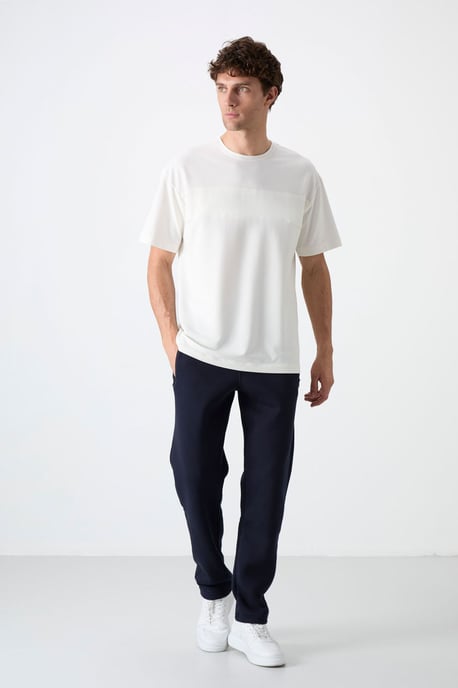 Heren Regular Fit Fleece Joggingbroek - Image 4