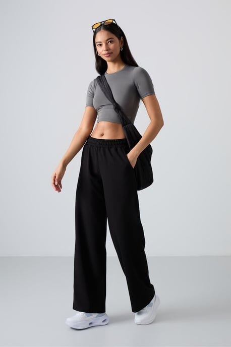 Brede-Pijpen Sweatpants met Trekkoord - Image 6
