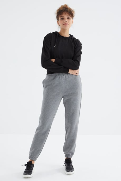 Vrouwen Hoge Taille Fleece Joggingbroek - Image 1