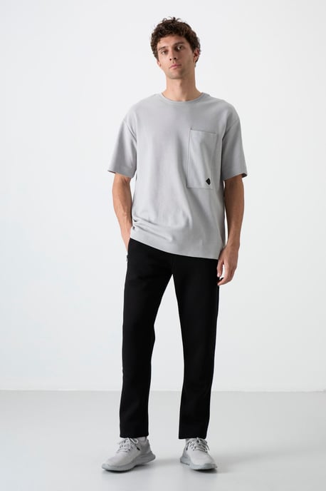 Heren Regular Fit Fleece Joggingbroek - Image 1