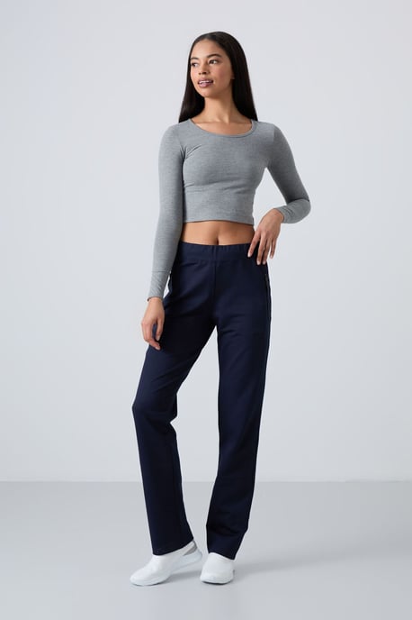 Dames Rechthanging Fleece Sweatpants - Image 1