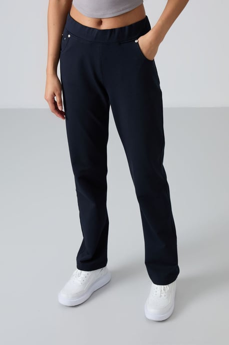 Dames Relaxed Straight-Leg Sweathose - Image 3
