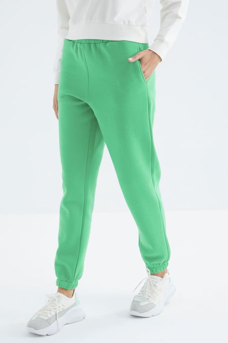 Dames Hoge Taille Fleece Joggingbroek - Image 2