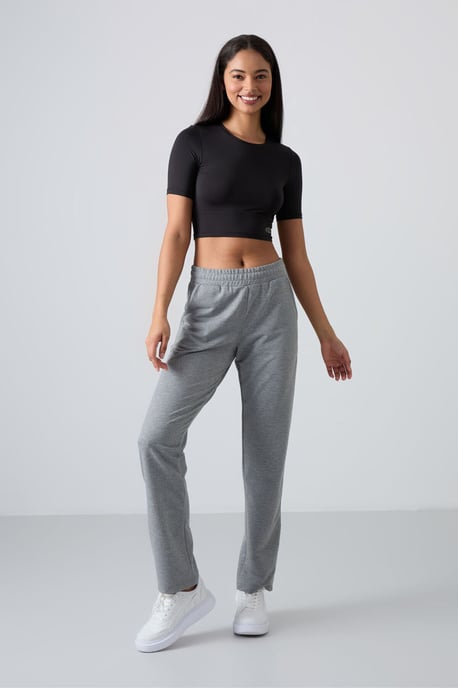 Dames Rechte Fleece Joggingbroek - Image 2