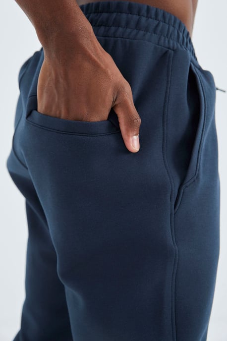 Heren Regular-Fit 3-Draad Fleece Joggingbroek - Image 5