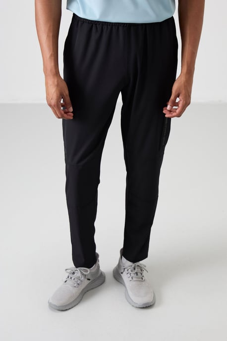 Heren Effen Sweatpants met Elastische Tailleband - Image 4
