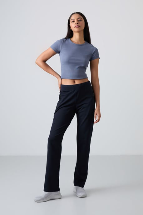 Vrouwen Rechtemodige Fleece Trainingsbroek - Image 1