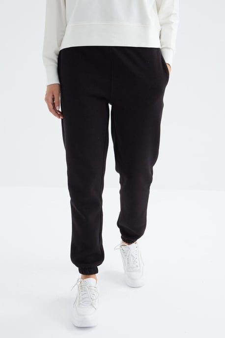 Dames Hoge Taille Fleece Joggingbroek - Image 4