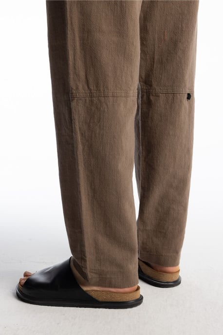 Rechtaflopende Broek met Touwtje in de Taille - Image 2
