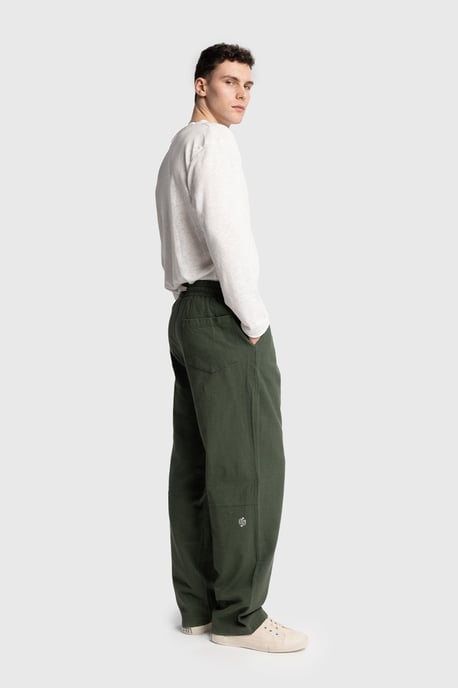 Rechtafstaande Broek met Touwtjes in de Taille - Image 4