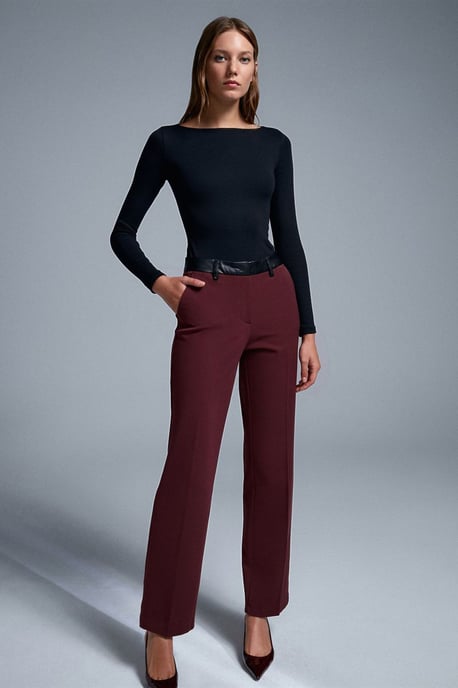 Vrouwen Nepleren Rechte Broek - Image 3