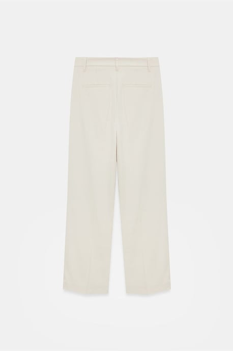 Dames Hoge Taille Rechte Cropped Broek - Image 6