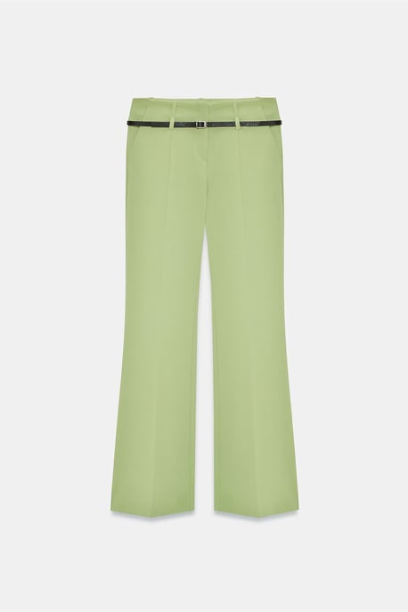 Gestrikte Rechttoe-Rechtaan Crepe Broek - Image 5