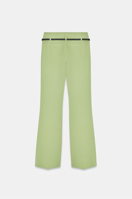 Gestrikte Rechttoe-Rechtaan Crepe Broek - Image 6