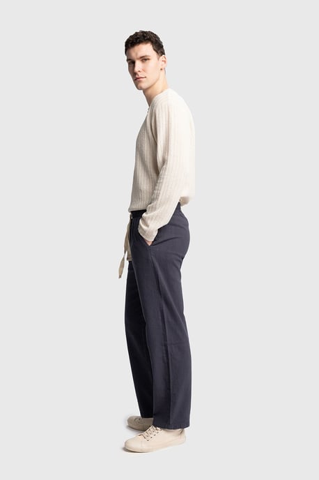 Rechtafstaande Broek met Touwtjes in de Taille - Image 6