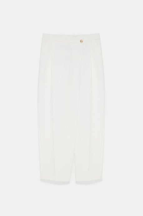Hoge Taille Wijde Pantalon van Crepe - Image 4