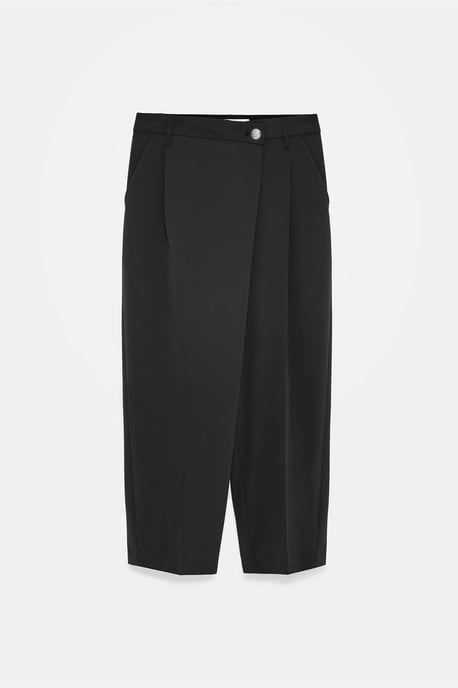 Hoge Taille Wijde Pijpen Crepebroek - Image 6