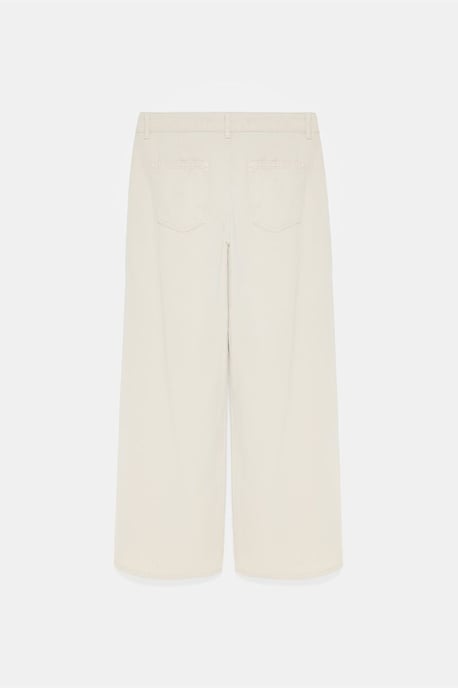 Middenhoge Wijde Pantalon met Plooien - Image 6