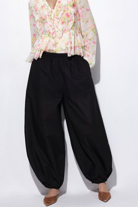 Elastische Taille Ballon Broek - Image 1