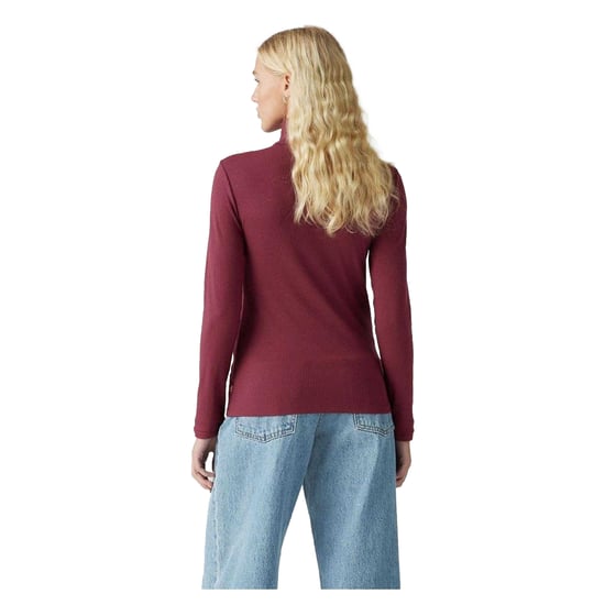 Levis Dames/Dames Slim Turtleneck (Bourgondië) - Image 3
