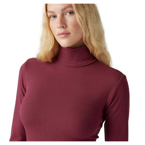 Levis Dames/Dames Slim Turtleneck (Bourgondië) - Image 4