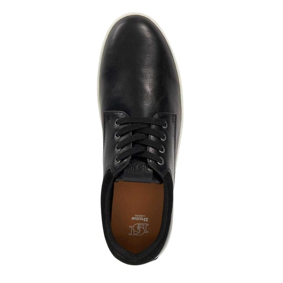 Dune London Mens Tamsen Lace Flat Trainers (Black) - Image 3
